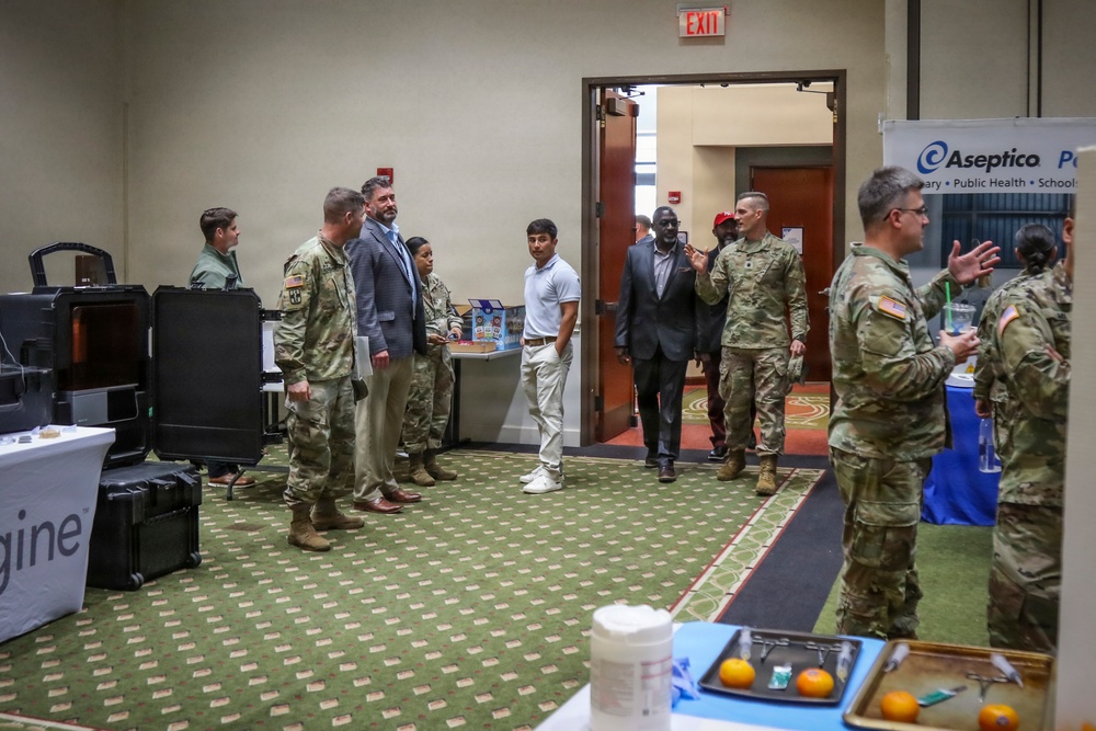 Former Army Surgeon General visits BACH, engages leaders and staff