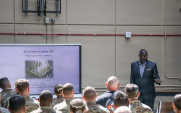 Former Army Surgeon General visits BACH, engages leaders and staff