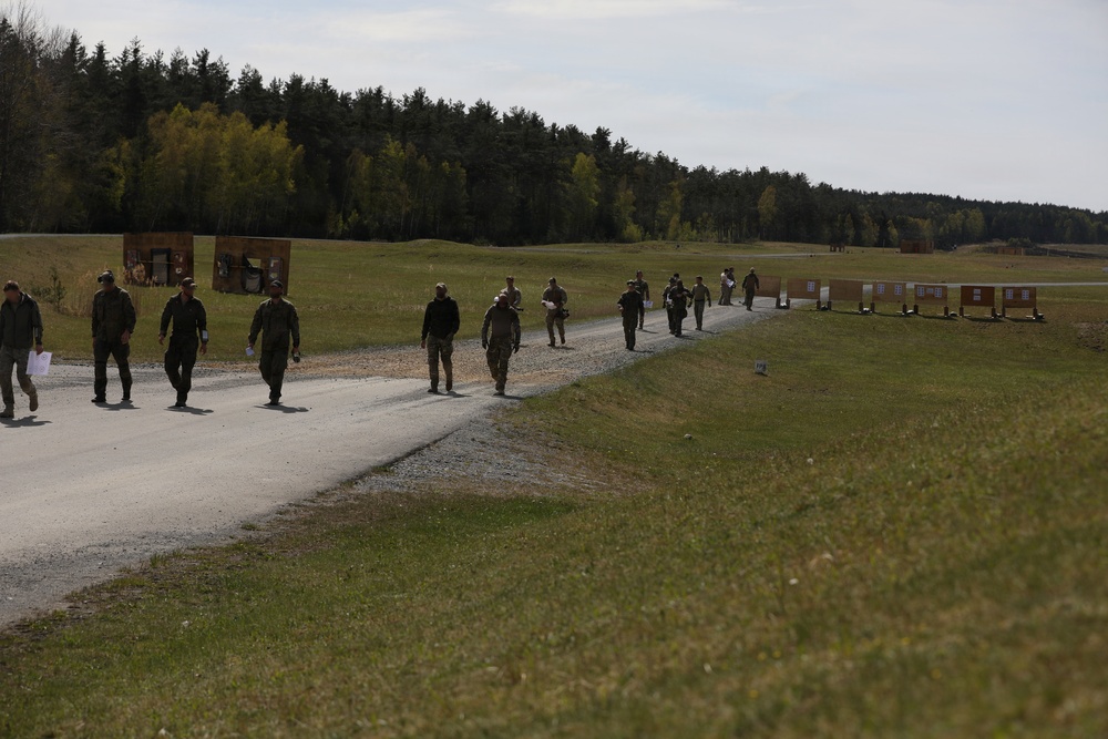 NATO SOF participate in the ISTC’s Night Sniper Course