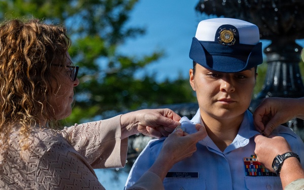 ME1 Mia Mauro Promoted During Ceremony in St. Marys, Georgia