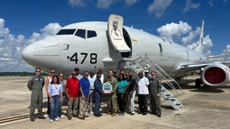 Meet the Warfighter: Aviation at Jacksonville employees get up close with P-8 Poseidon