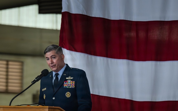 Laughlin bids farewell to Col. Joseph McCane in retirement ceremony