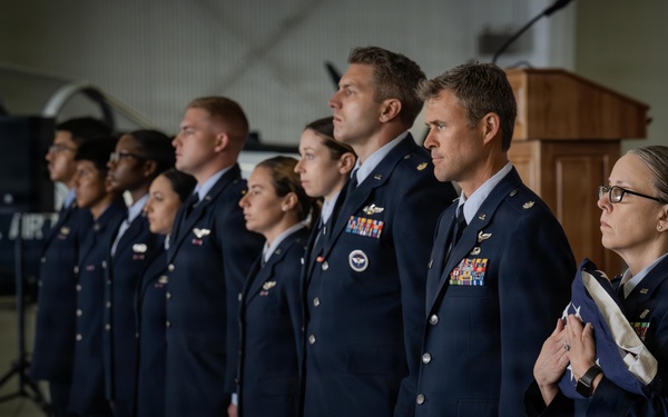 Laughlin bids farewell to Col. Joseph McCane in retirement ceremony