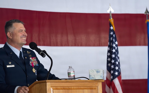 Laughlin bids farewell to Col. Joseph McCane in retirement ceremony