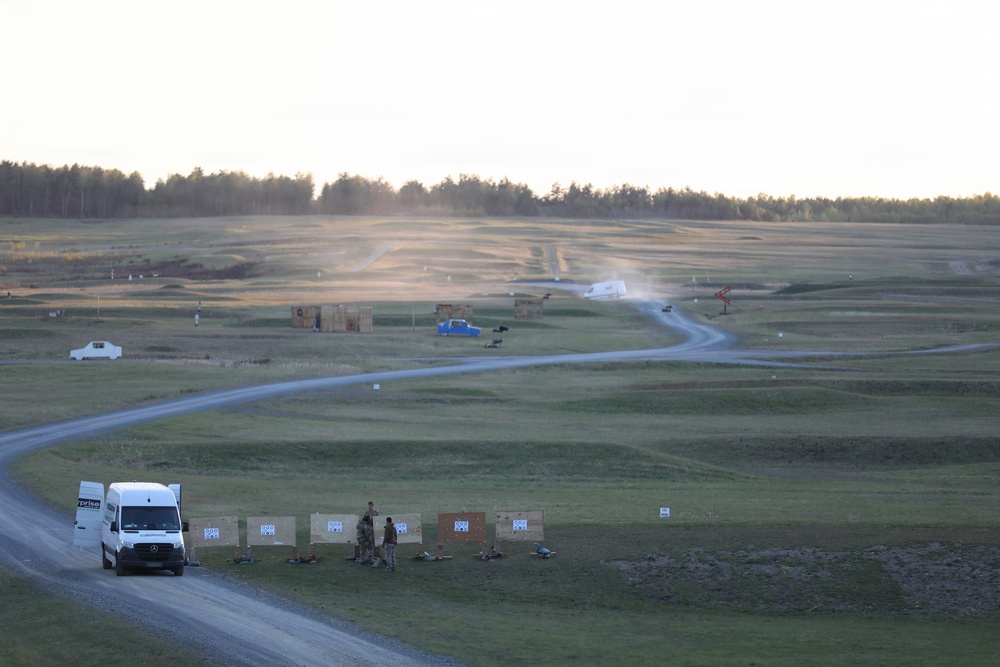NATO SOF participate in the ISTC’s Night Sniper Course