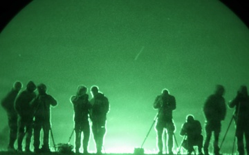 NATO SOF participate in the ISTC’s Night Sniper Course