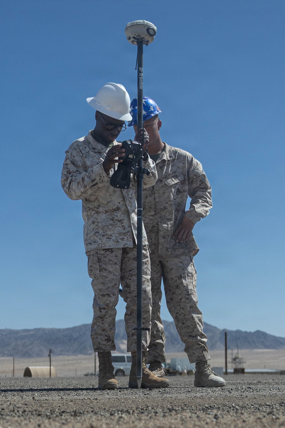 U.S. Marines conduct airfield repairs to support training at MCAGCC