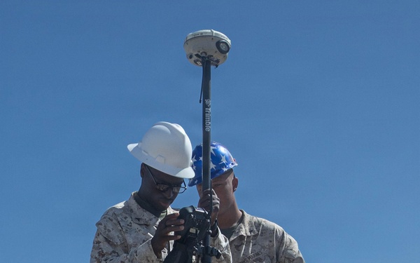 U.S. Marines conduct airfield repairs to support training at MCAGCC