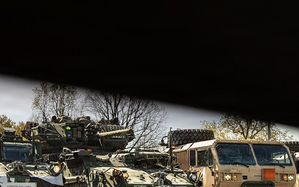 2d Cavalry Regiment conducts refueling operations during Sword 26 convoy