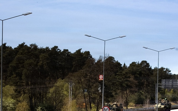 2d Cavalry Regiment conducts refueling operations during Sword 26 convoy