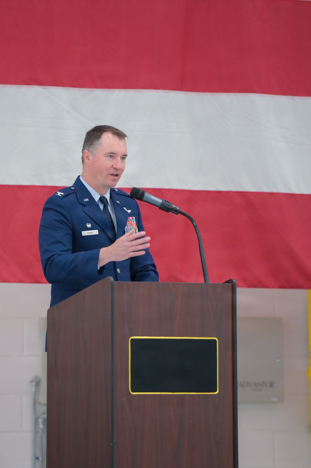 115th Fighter Wing Command Chief Master Sgt. Change of Responsibility
