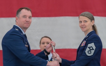 115th Fighter Wing Command Chief Master Sgt. Change of Responsibility