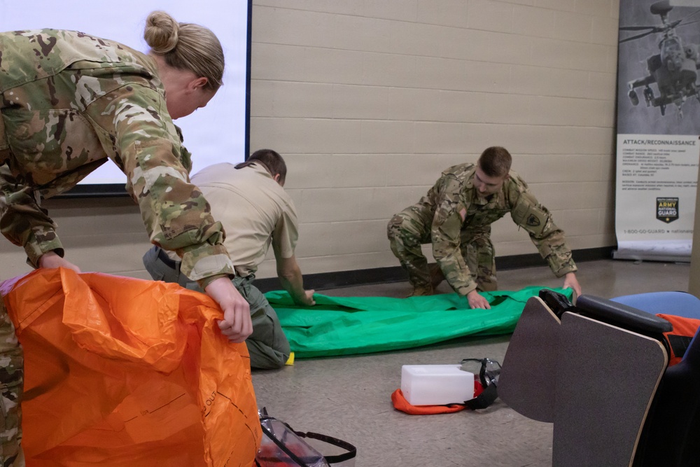 South Carolina Army National Guard conducts joint aerial-firefighting training with the South Carolina Forestry Commission