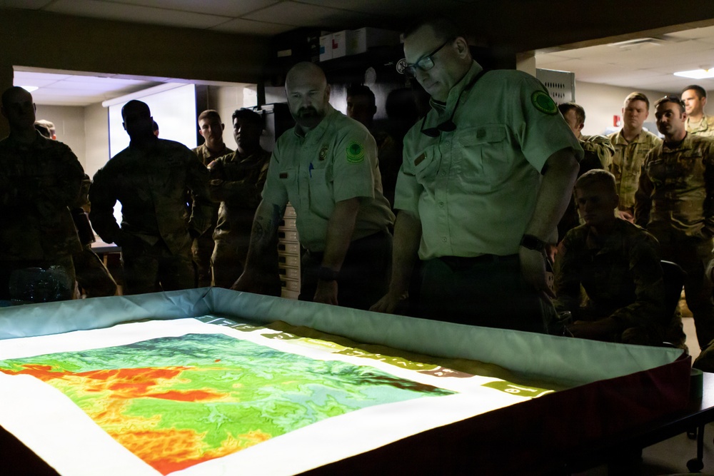 South Carolina Army National Guard conducts joint aerial-firefighting training with the South Carolina Forestry Commission
