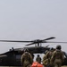 South Carolina Army National Guard helicopters practice aerial-firefighting training with the South Carolina Forestry Commission