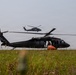 South Carolina Army National Guard helicopters practice aerial-firefighting training with the South Carolina Forestry Commission