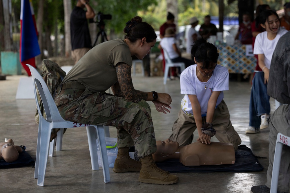 Balikatan 2026: Tibulao hosts cooperative health, civic-engineering engagements