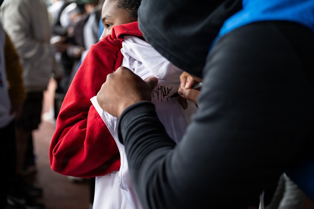 Forging connections on, off the field