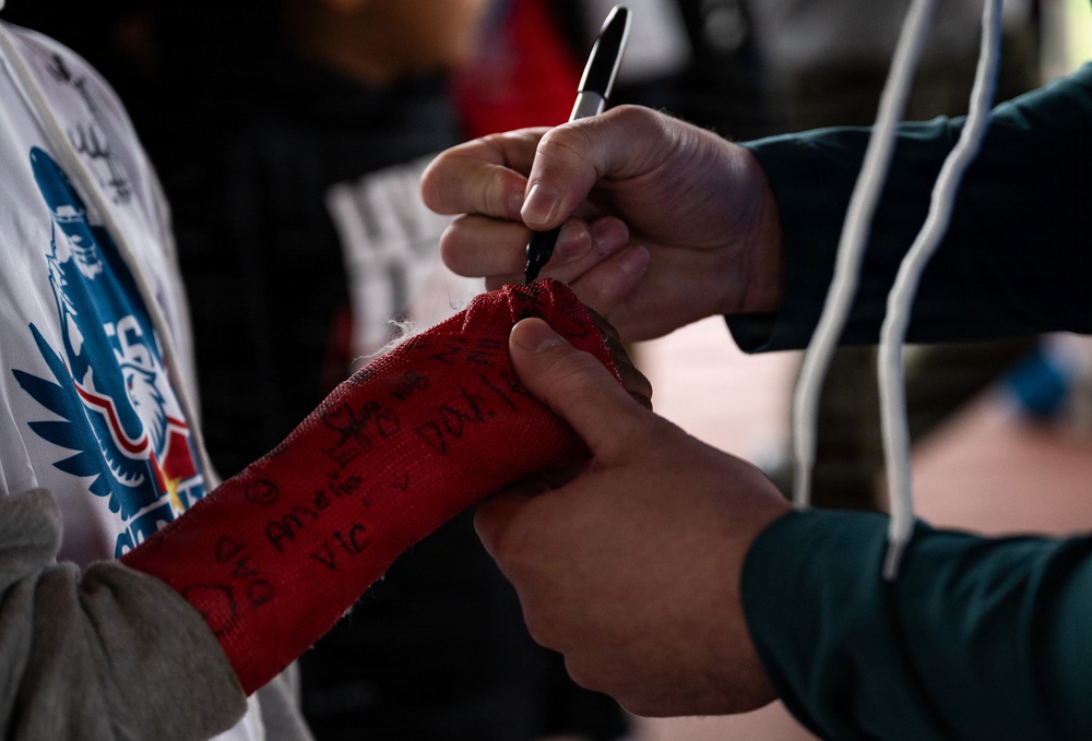 Forging connections on, off the field