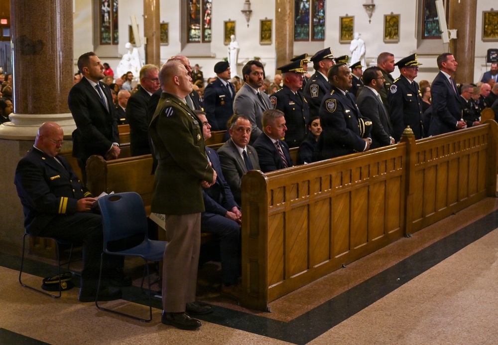 DCNG Commanding General attends Blue Mass