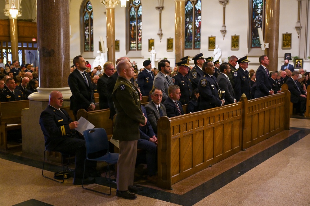 DCNG Commanding General attends Blue Mass