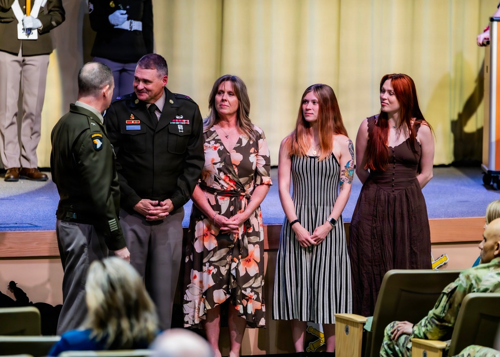 CSM Neil Sartain Retirement Ceremony