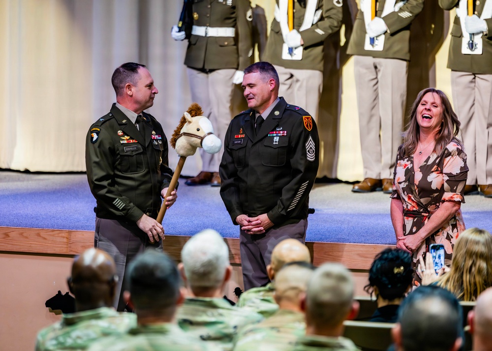 CSM Neil Sartain Retirement Ceremony
