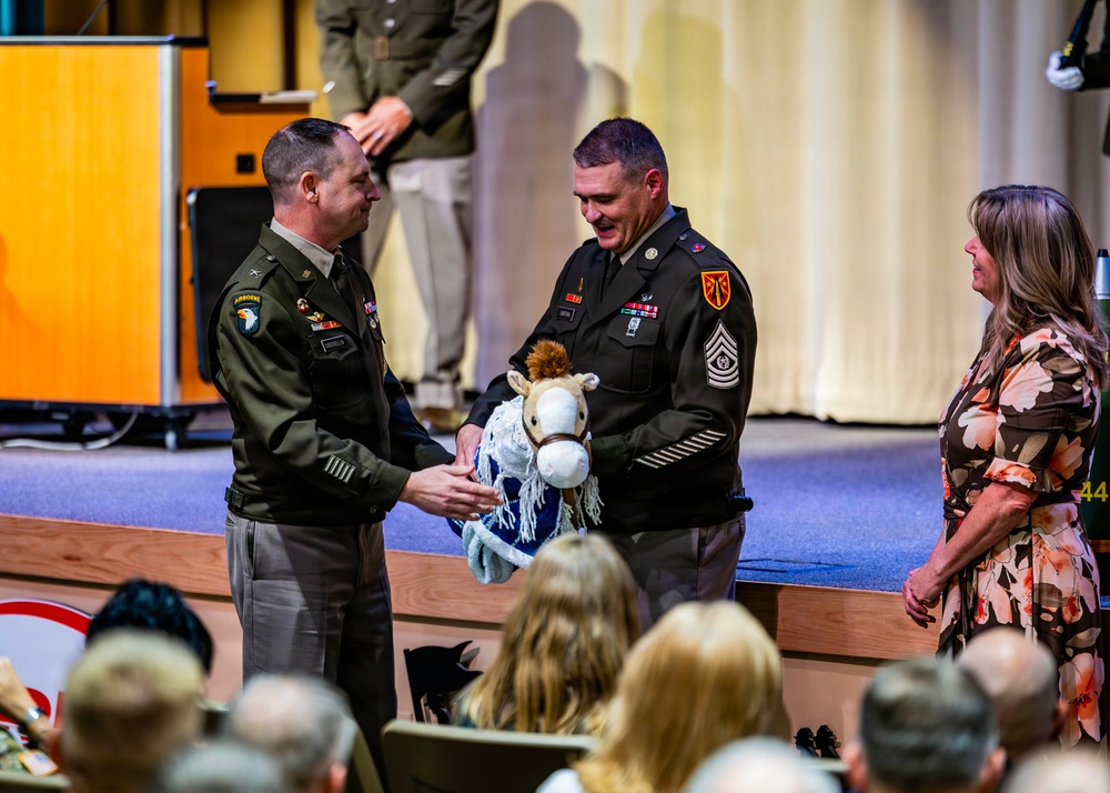 CSM Neil Sartain Retirement Ceremony