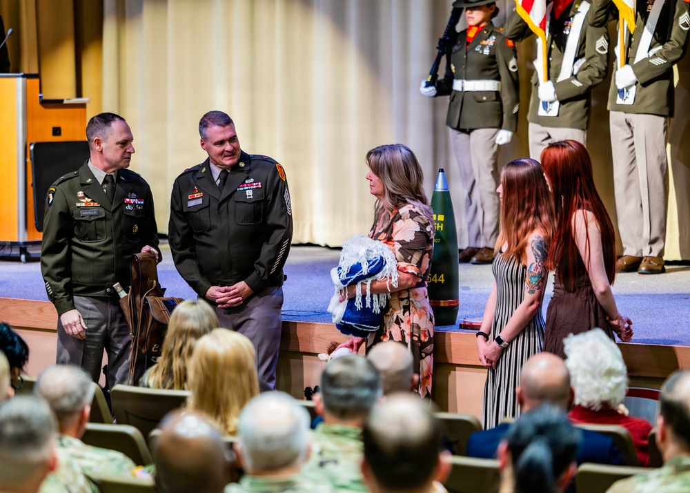 CSM Neil Sartain Retirement Ceremony