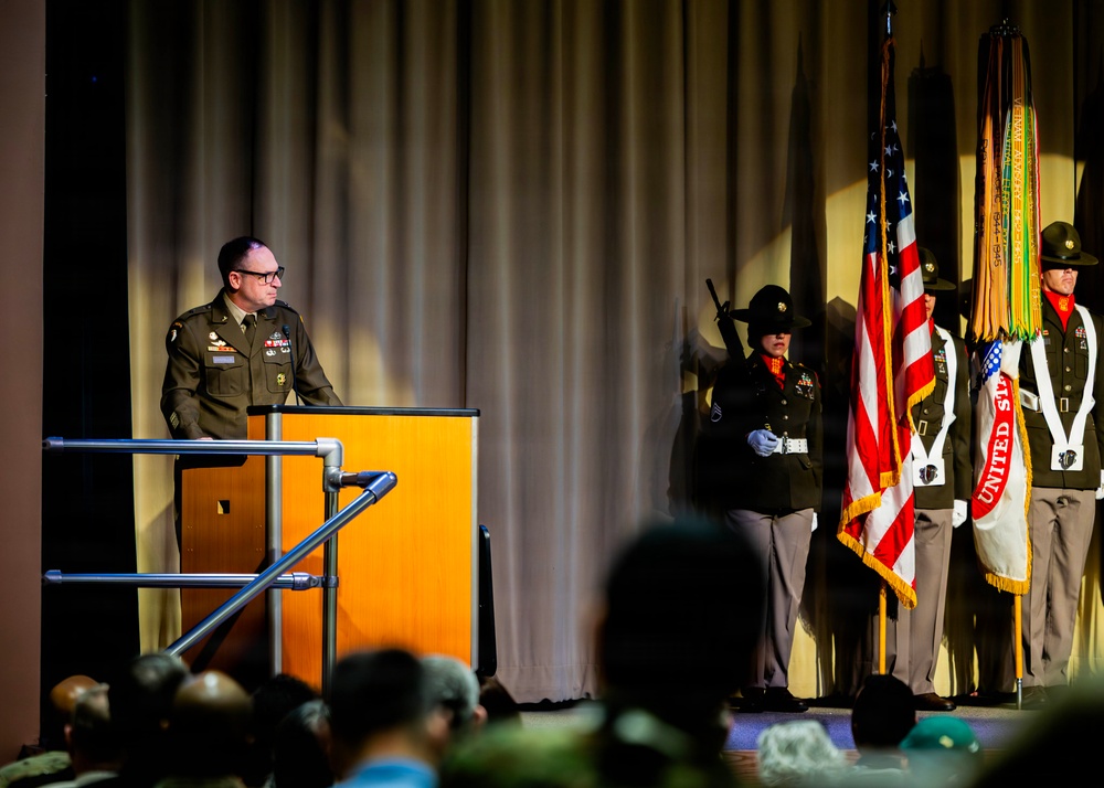 CSM Neil Sartain Retirement Ceremony