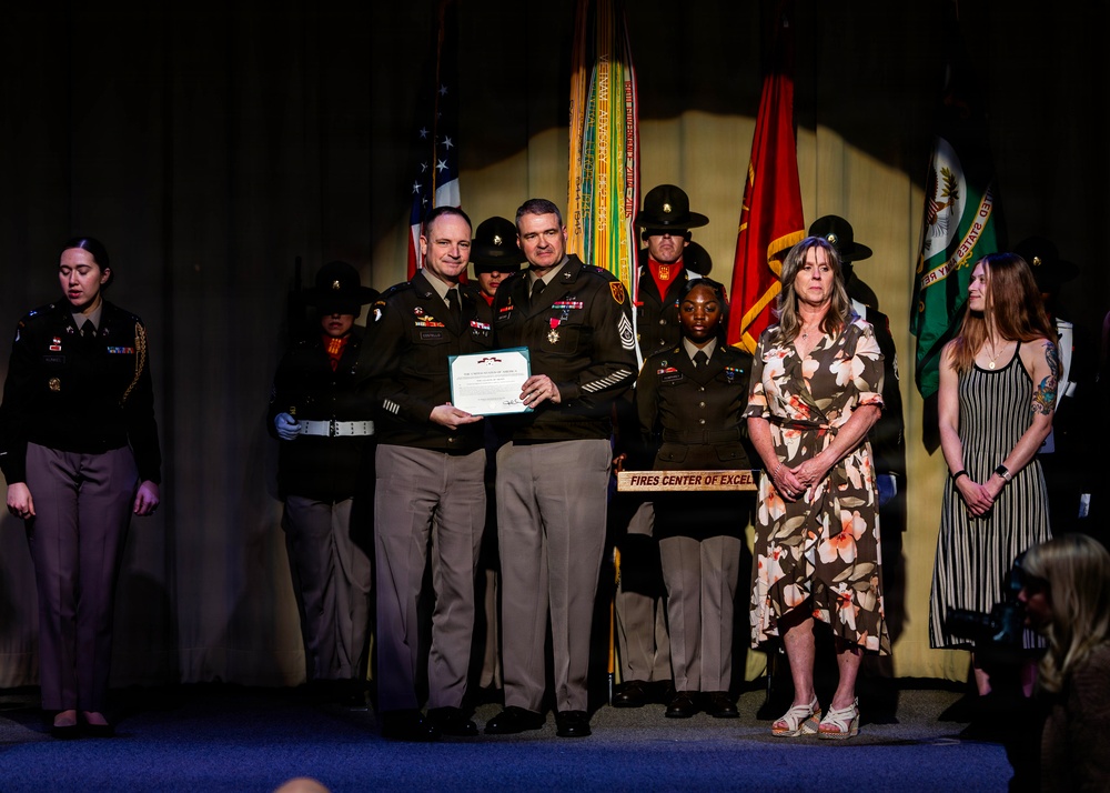 CSM Neil Sartain Retirement Ceremony