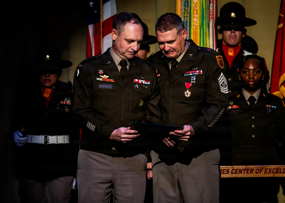 CSM Neil Sartain Retirement Ceremony