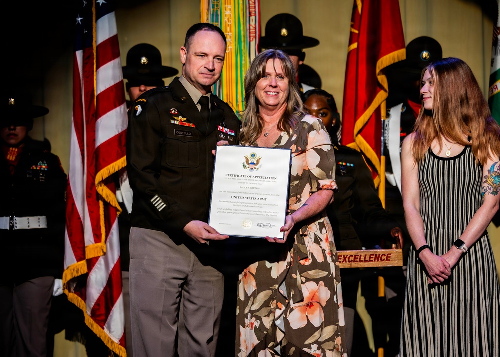 CSM Neil Sartain Retirement Ceremony