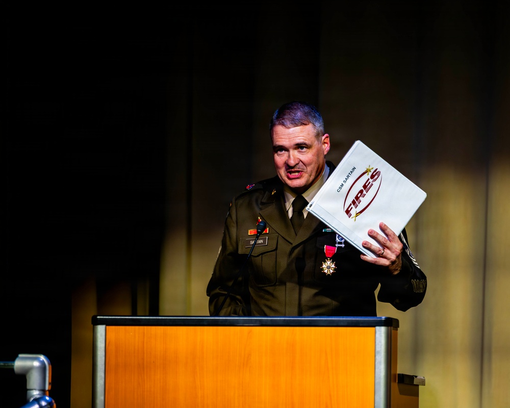 CSM Neil Sartain Retirement Ceremony