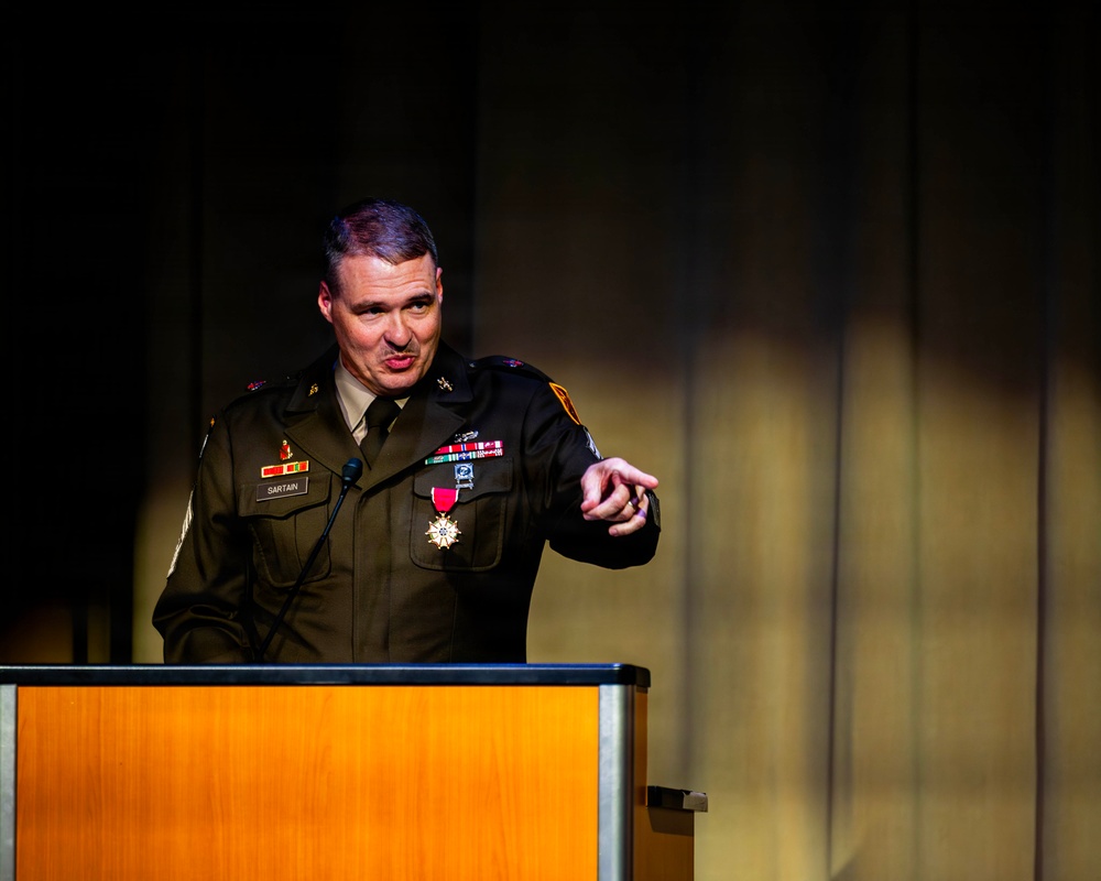 CSM Neil Sartain Retirement Ceremony