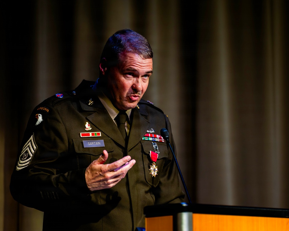 CSM Neil Sartain Retirement Ceremony