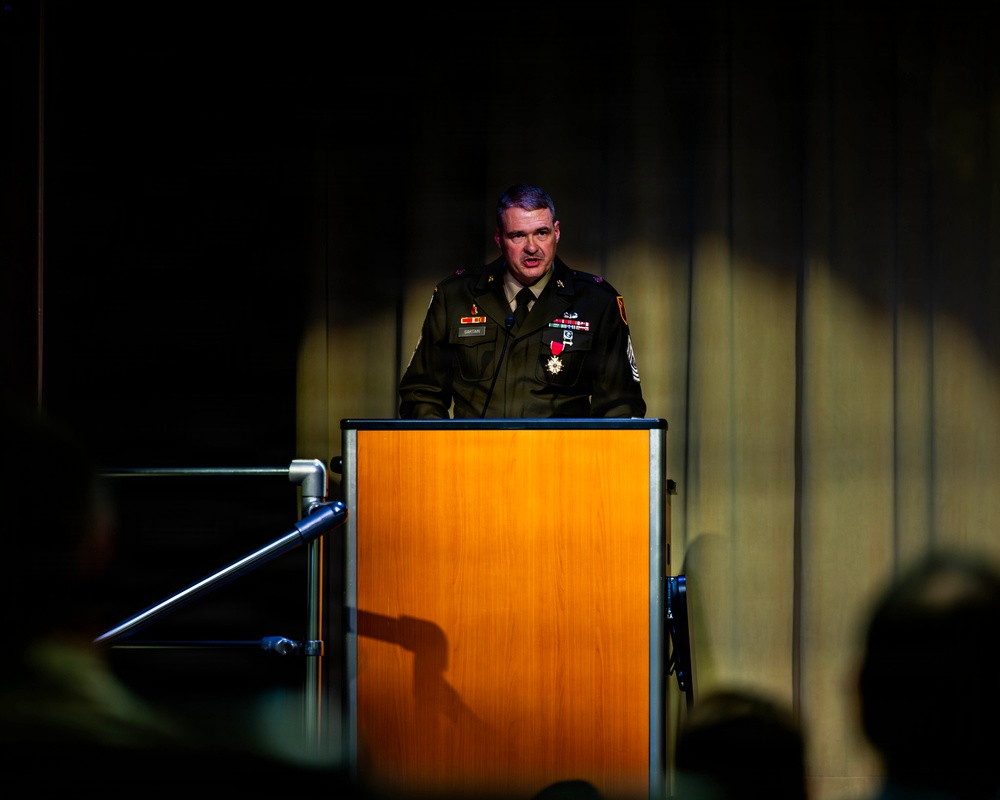 CSM Neil Sartain Retirement Ceremony