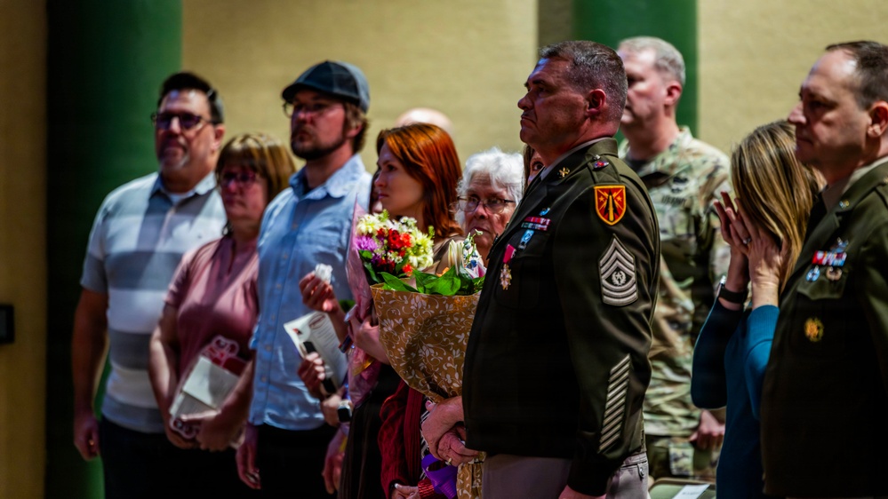 CSM Neil Sartain Retirement Ceremony