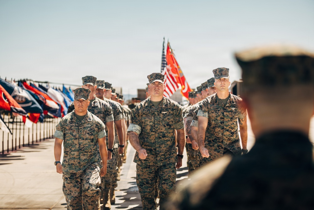 MAWTS-1 Change of Command Ceremony