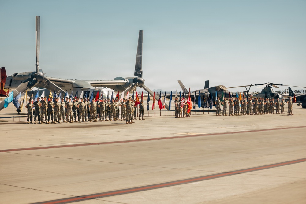 MAWTS-1 Change of Command Ceremony