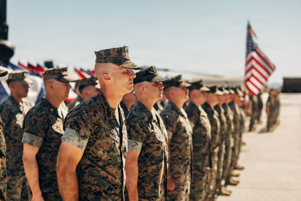 MAWTS-1 Change of Command Ceremony