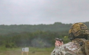 III Corps Conducts Combat Pistol Qualification Course