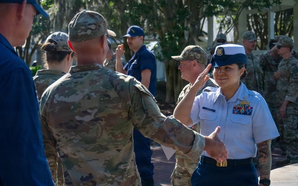 ME1 Mia Mauro Promoted During Ceremony in St. Marys, Georgia