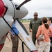 National Security Forum and Gathering of Eagles attendees tour Airpower demonstration at Maxwell Air Force Base