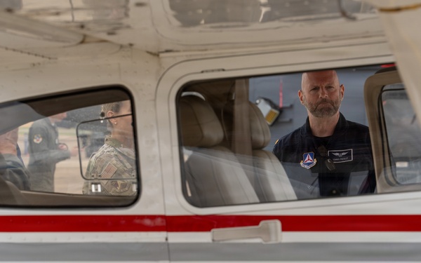 National Security Forum and Gathering of Eagles attendees tour Airpower demonstration at Maxwell Air Force Base