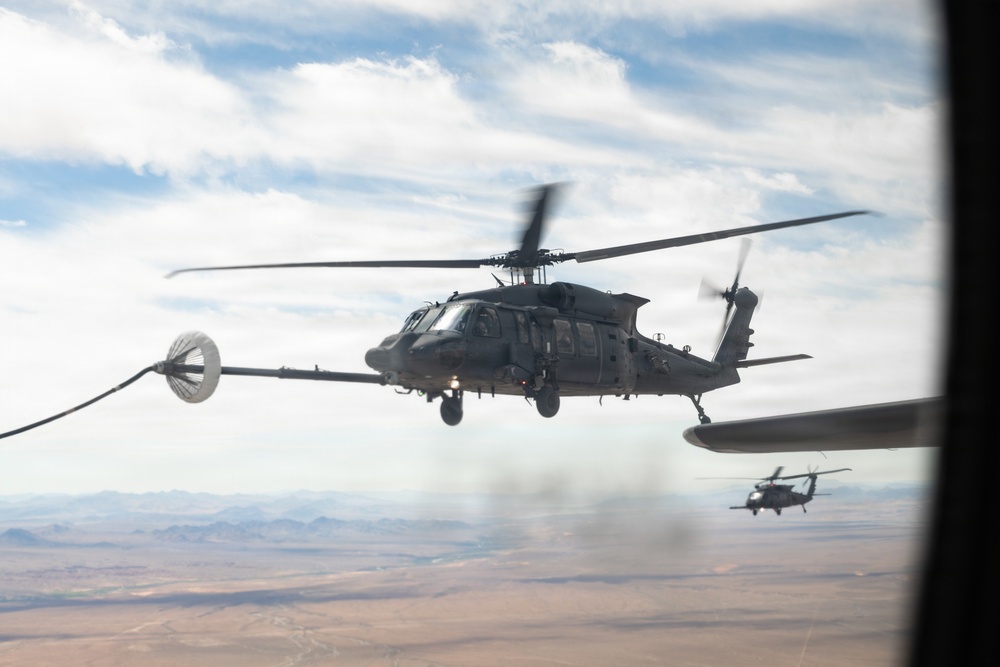 Tested to Rescue: weapons and rescue squadrons execute overwater mission