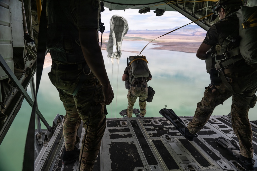 Tested to Rescue: weapons and rescue squadrons execute overwater mission