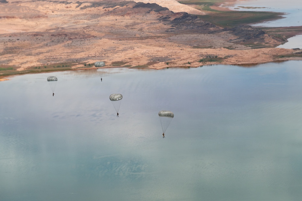 Tested to Rescue: weapons and rescue squadrons execute overwater mission