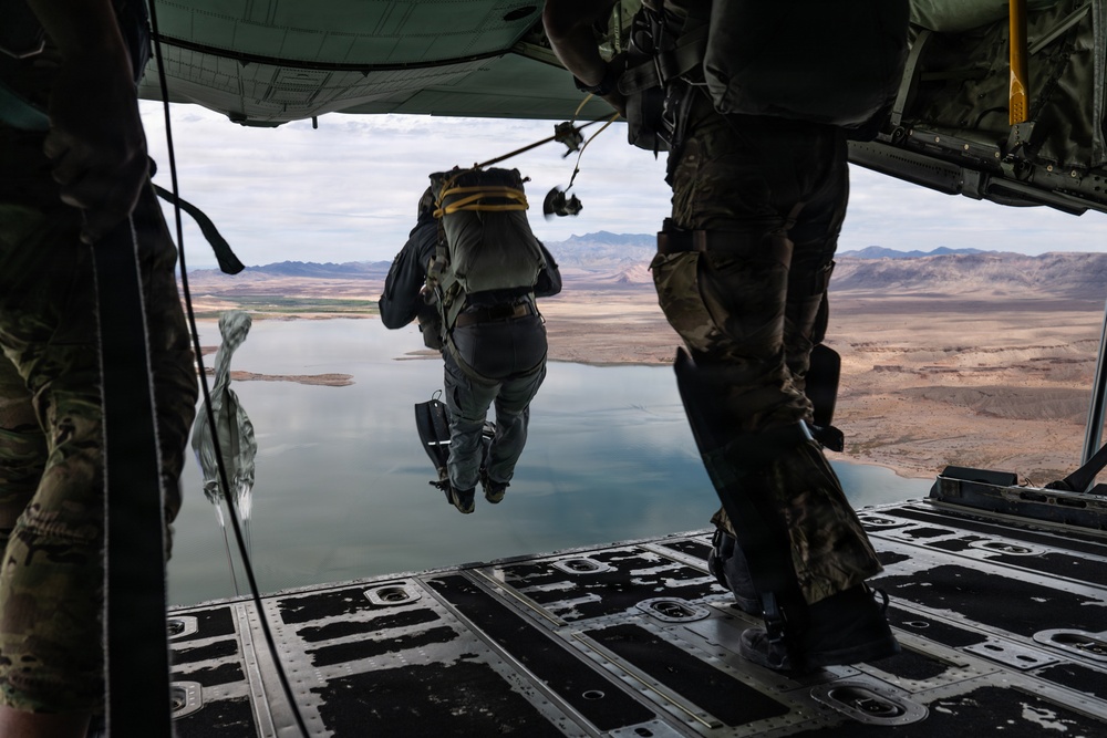 Tested to Rescue: weapons and rescue squadrons execute overwater mission