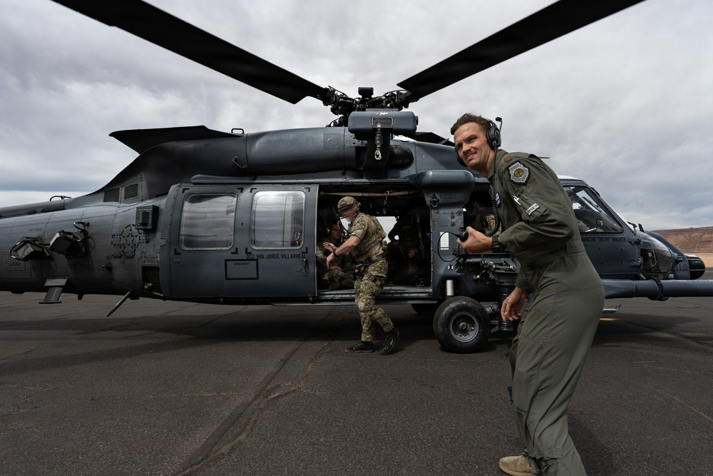 Tested to Rescue: weapons and rescue squadrons execute overwater mission